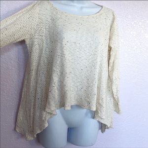 Anthropologie | Puella brand speckled Sweater Sm